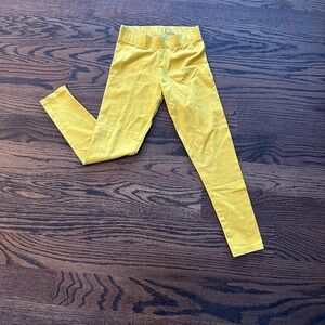 Boden Kids Yellow Leggings Size 7-8 years